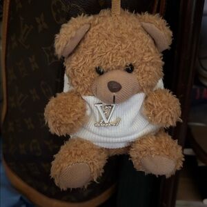 Bag, charm, purse, charm, cute little teddy bear new unused cute GREAT quaility